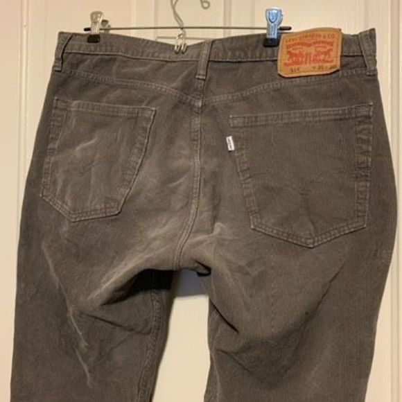 Levi’s 514 Size 36x30 Gray Corduroy Pants - Picture 2 of 7